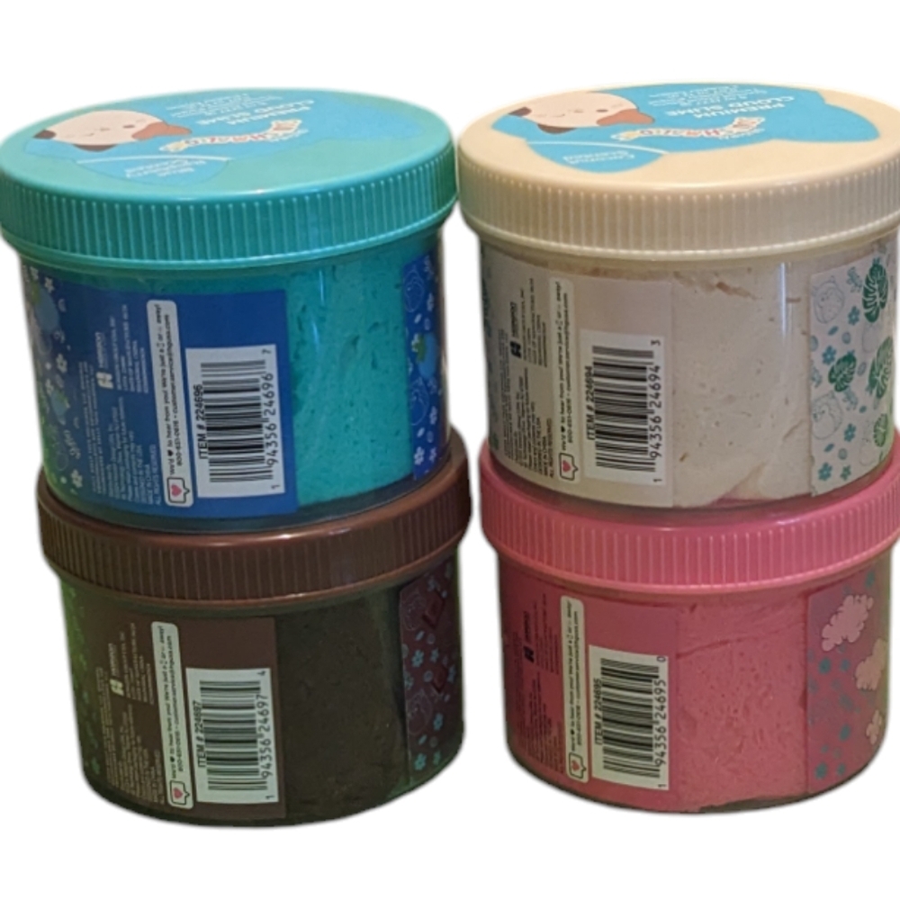 Original Squishmallows Scented Premium Cloud Slime Set of 4 NWT - Picture 5 of 6